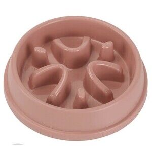 Dog Bowl Slow Feeder for Wet or Dry Dog Food, Go Slow Anti-Gulping Dog Dish, NEW